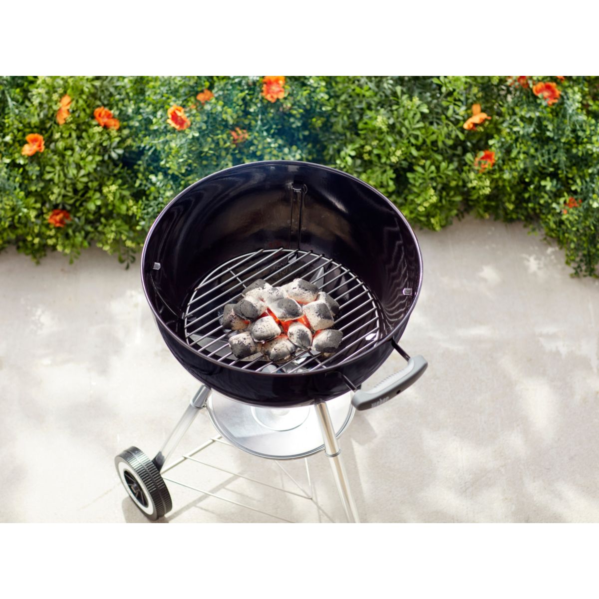 Grille foyère pour barbecues à charbon 47 cm argent, WEBER