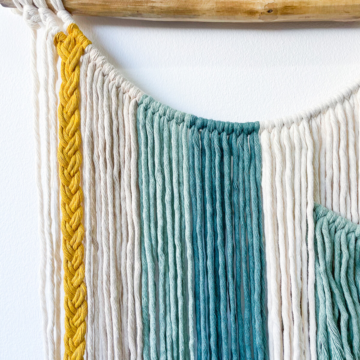 Decoração de parede em macramé FLORESTA #15A, Macramar multicolor, MACRAMAR