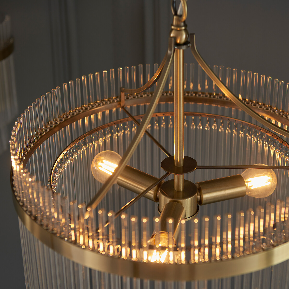 Marbury 3-Light Chandelier Pendant Light aged brass, ÉDITÉ