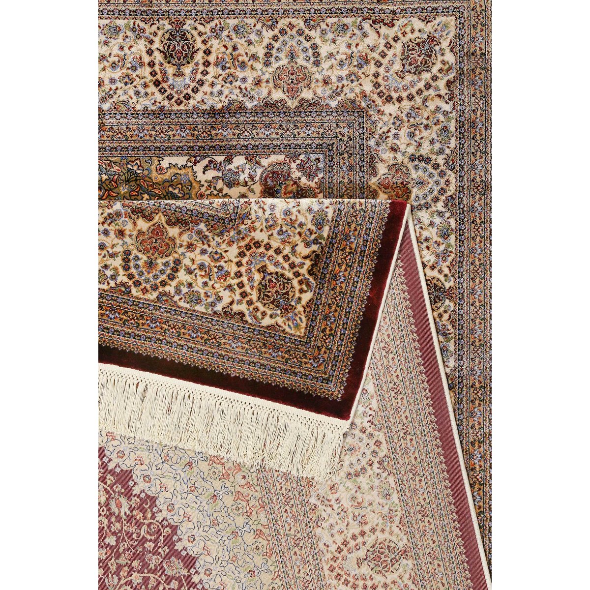 Tapis tissé fin de très grande qualité , TÄBRIZ rouge, WECON HOME