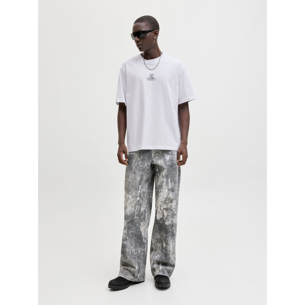 T-Shirt bright white, JACK & JONES