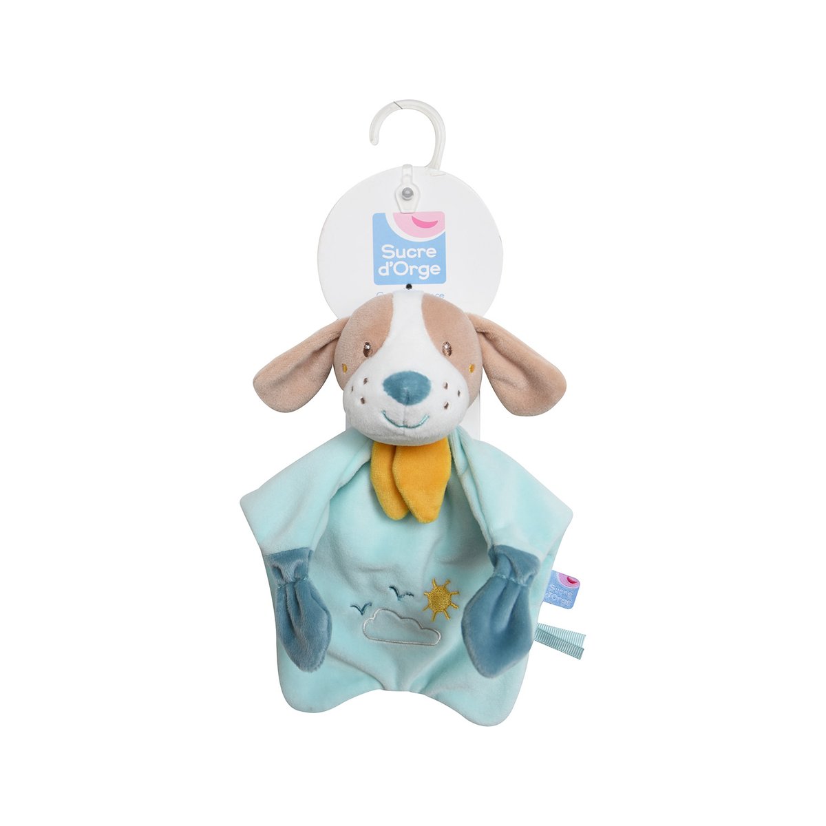 Doumou chien velours doux vert, SUCRE D'ORGE