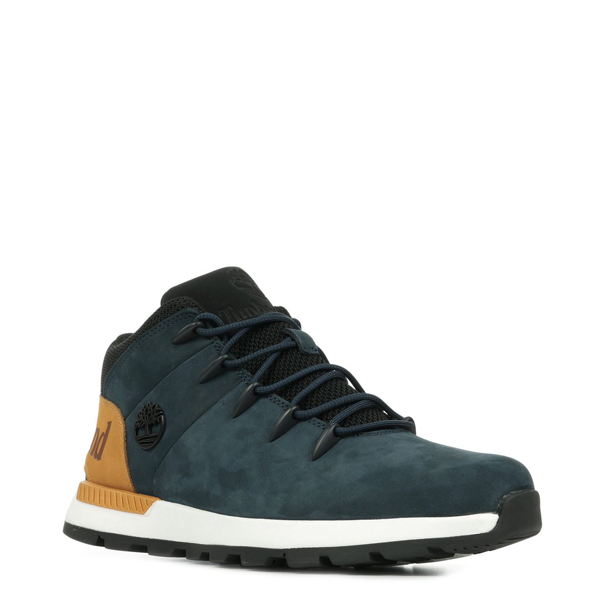 Baskets montantes en cuir, Sprint Trekker Mid Lace navy, TIMBERLAND