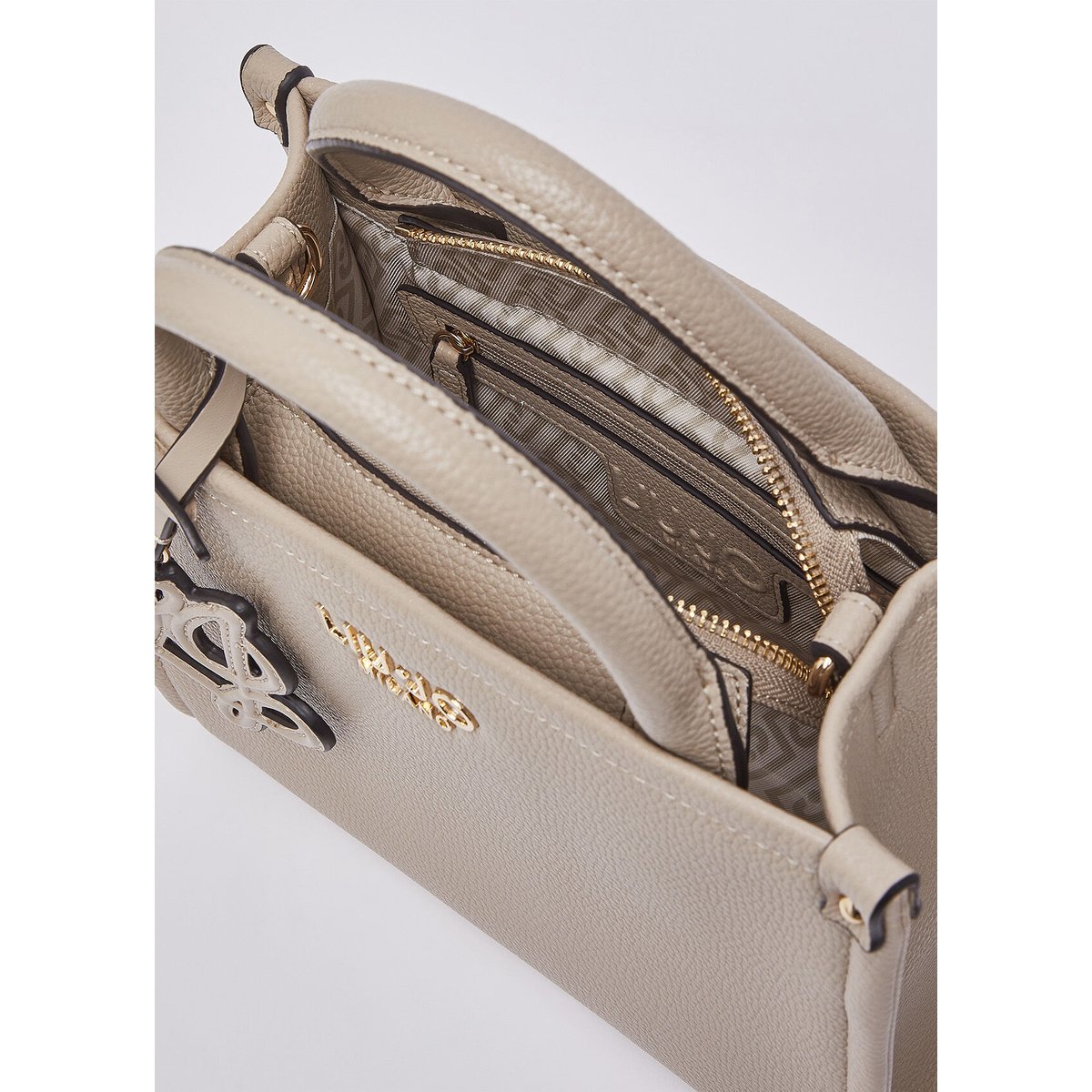 Petit sac avec breloque blanc, LIU JO