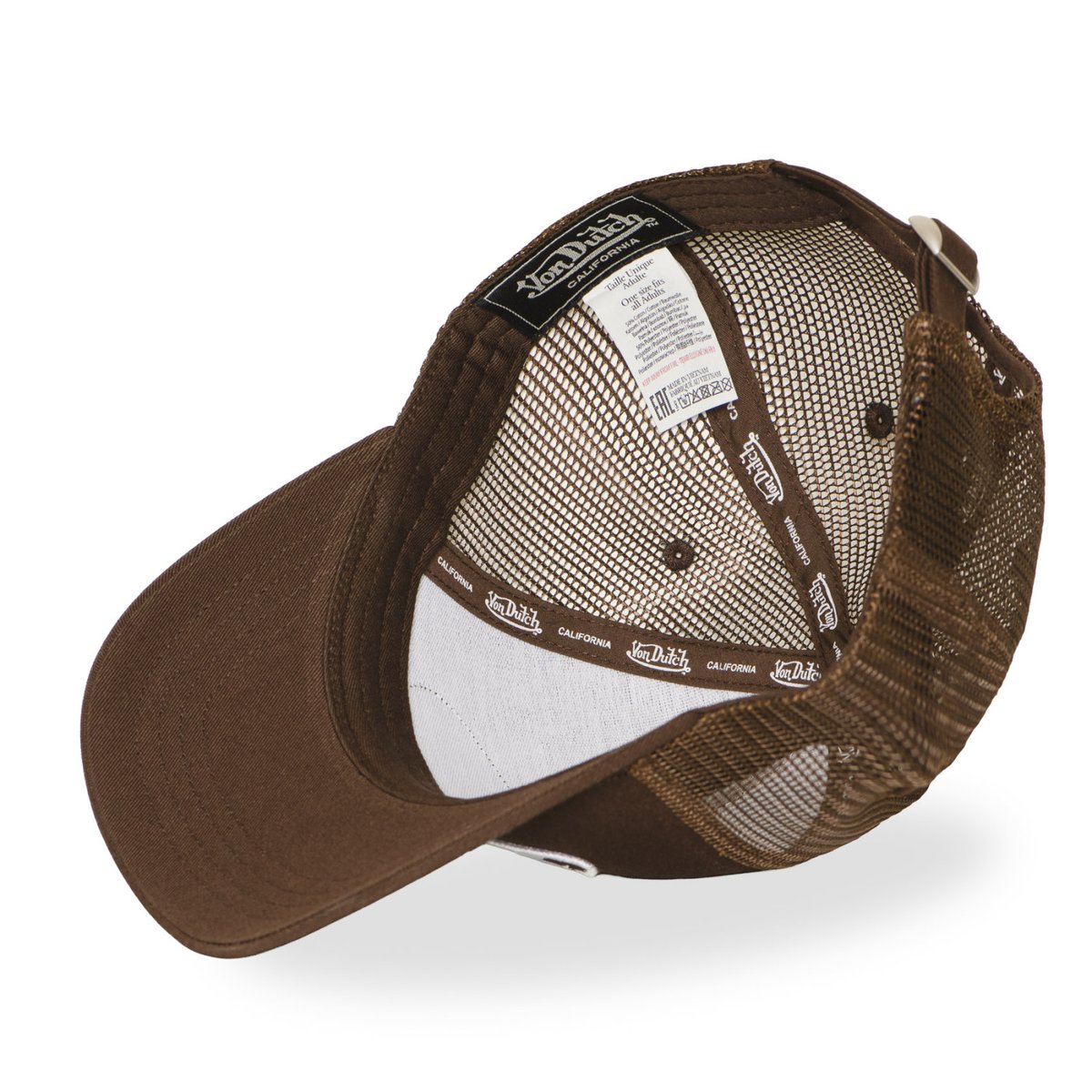 Casquette trucker LOFb marron/beige, VON DUTCH