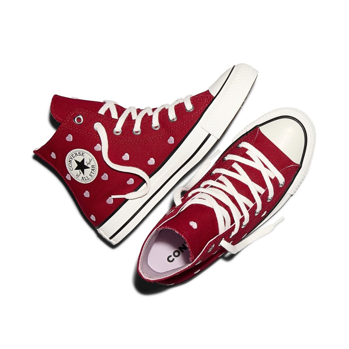 Baskets CHUCK TAYLOR ALL STAR LOVE STORY rouge, CONVERSE