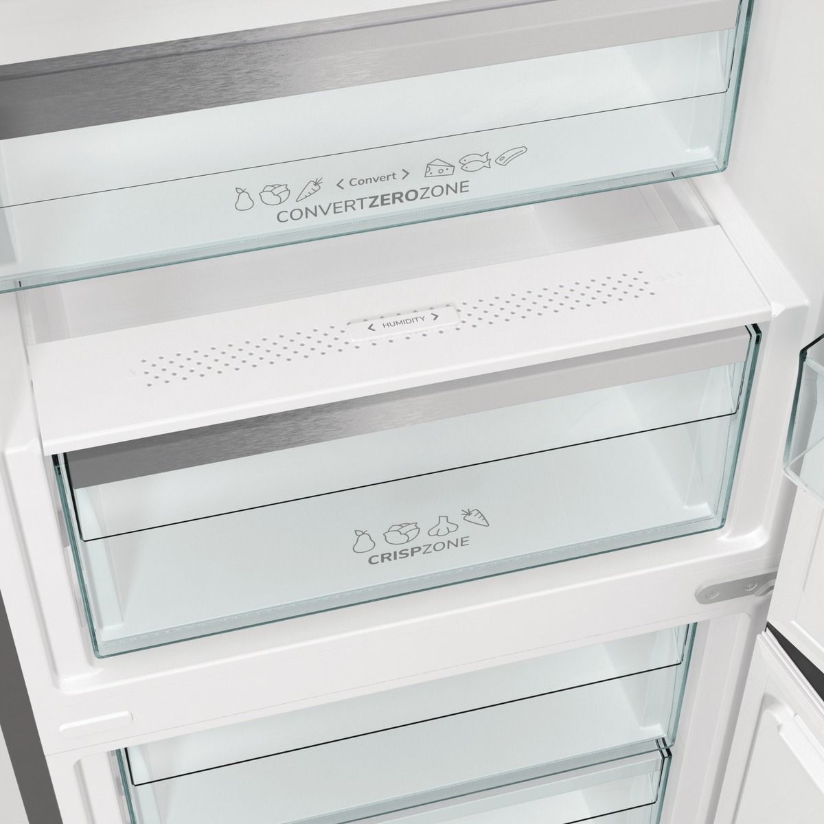 Réfrigérateur combiné NRB620C61X4WFE couleur unique, GORENJE