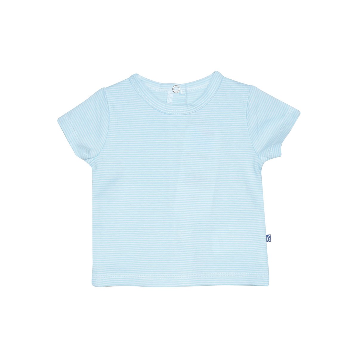 Ensemble tee shirt salopette guido jean court naissance bleu, SUCRE D'ORGE