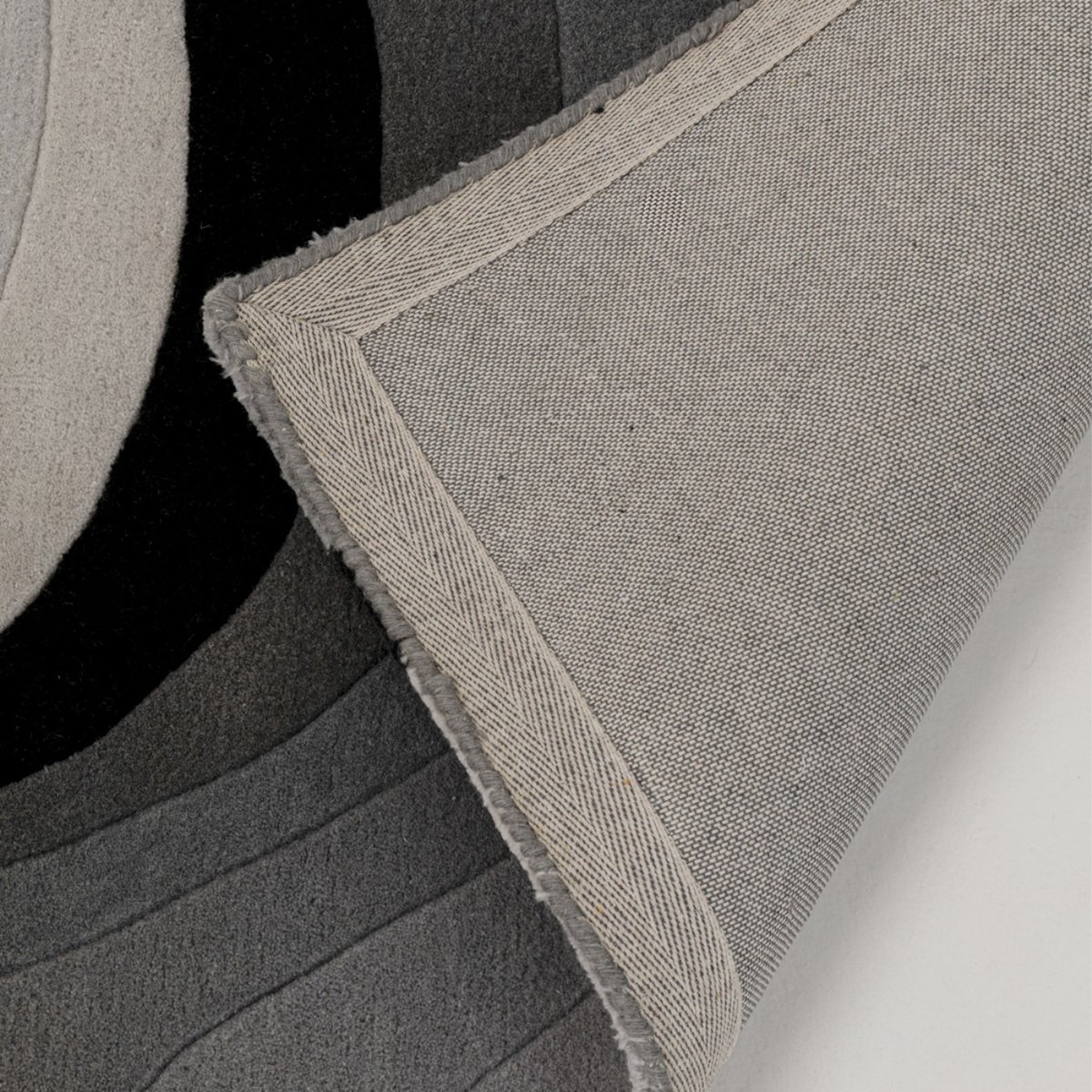 Tapis dégradé en viscose, AURA gris, KARE DESIGN