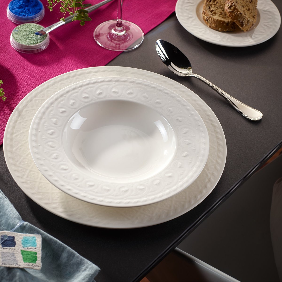 Cuillère KREUZBAND SEPTFONTAINES couleur unique, VILLEROY & BOCH SIGNATURE