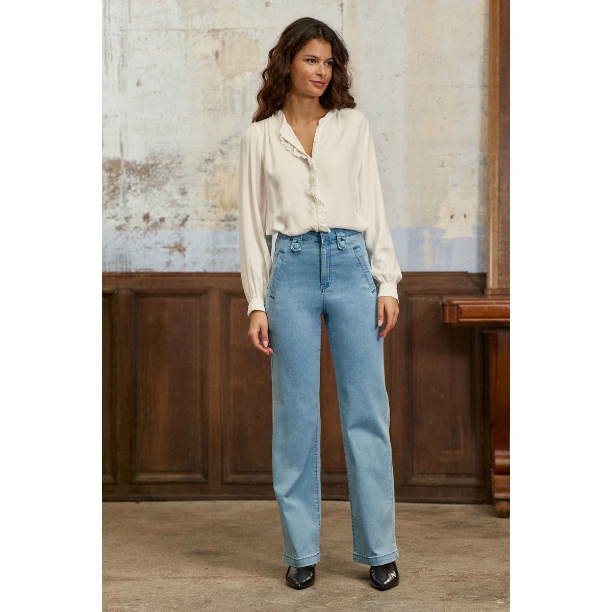 Jean uni PHOEBE 88-stone, LA PETITE ETOILE