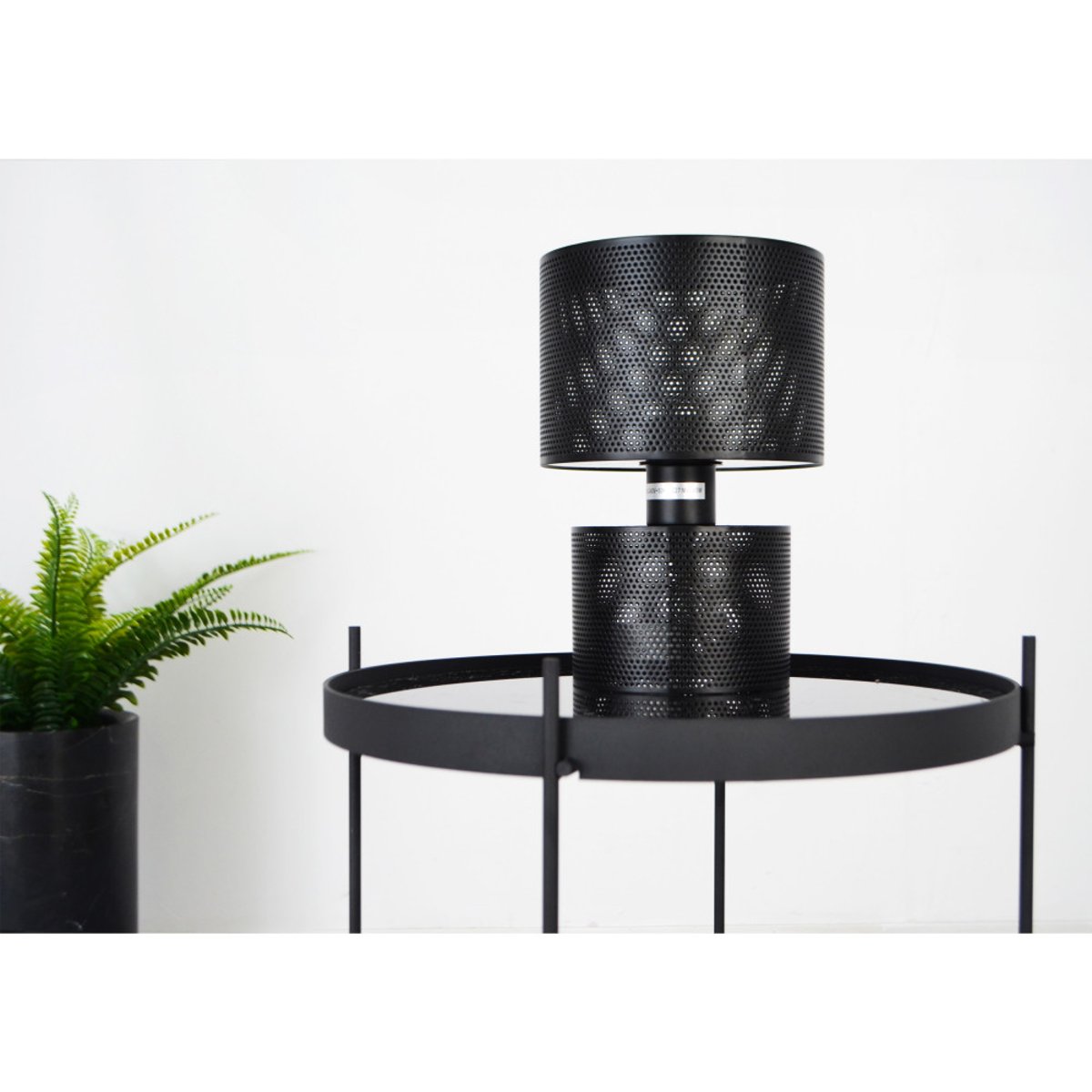 Table basse design ronde Small- CUPID noir, ZUIVER