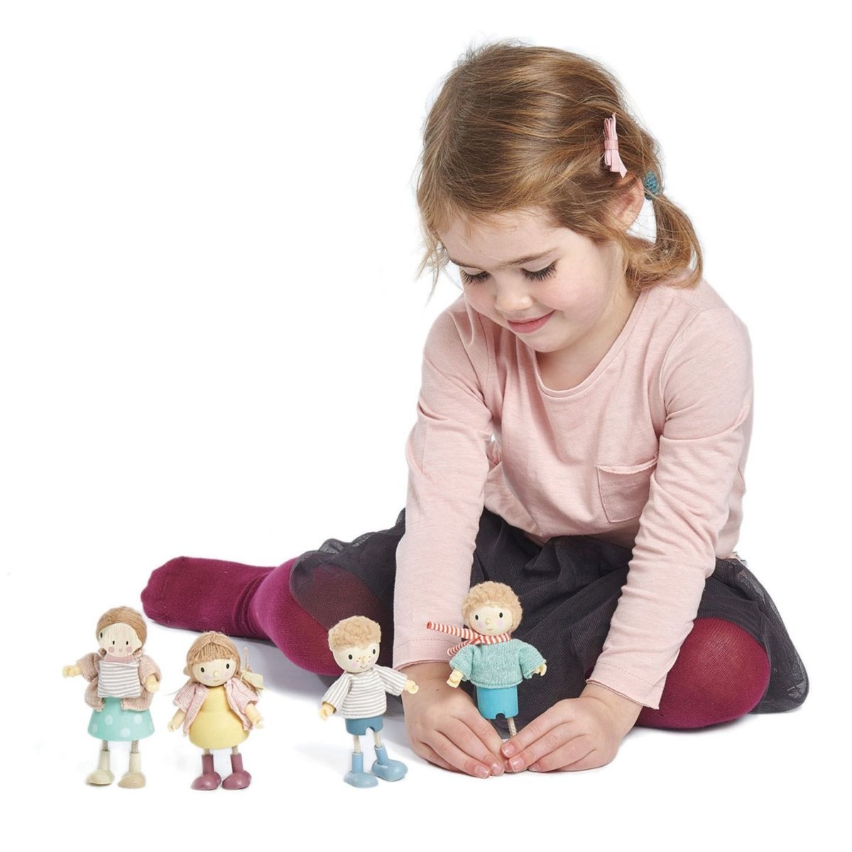 Poupée Edward avec skateboard multicolore, TENDER LEAF TOYS