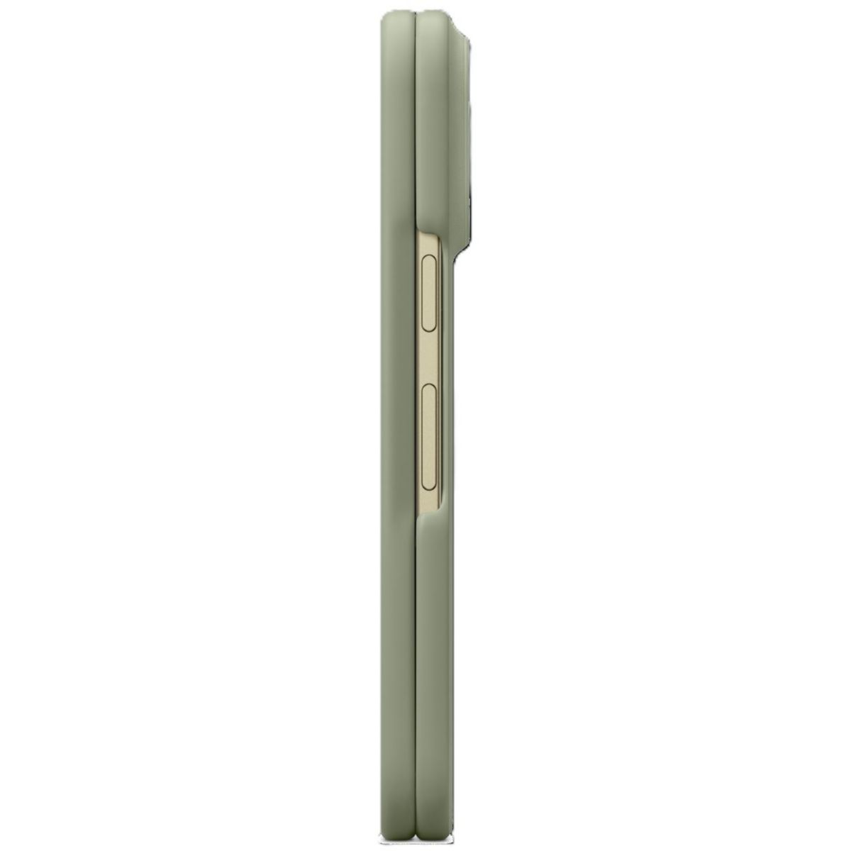 Coque Pixel 11 Pro Fold Olive couleur unique, GOOGLE