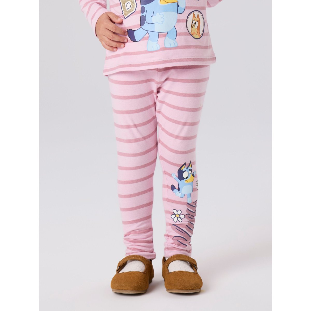Leggings Bluey rose - pirouette, NAME IT