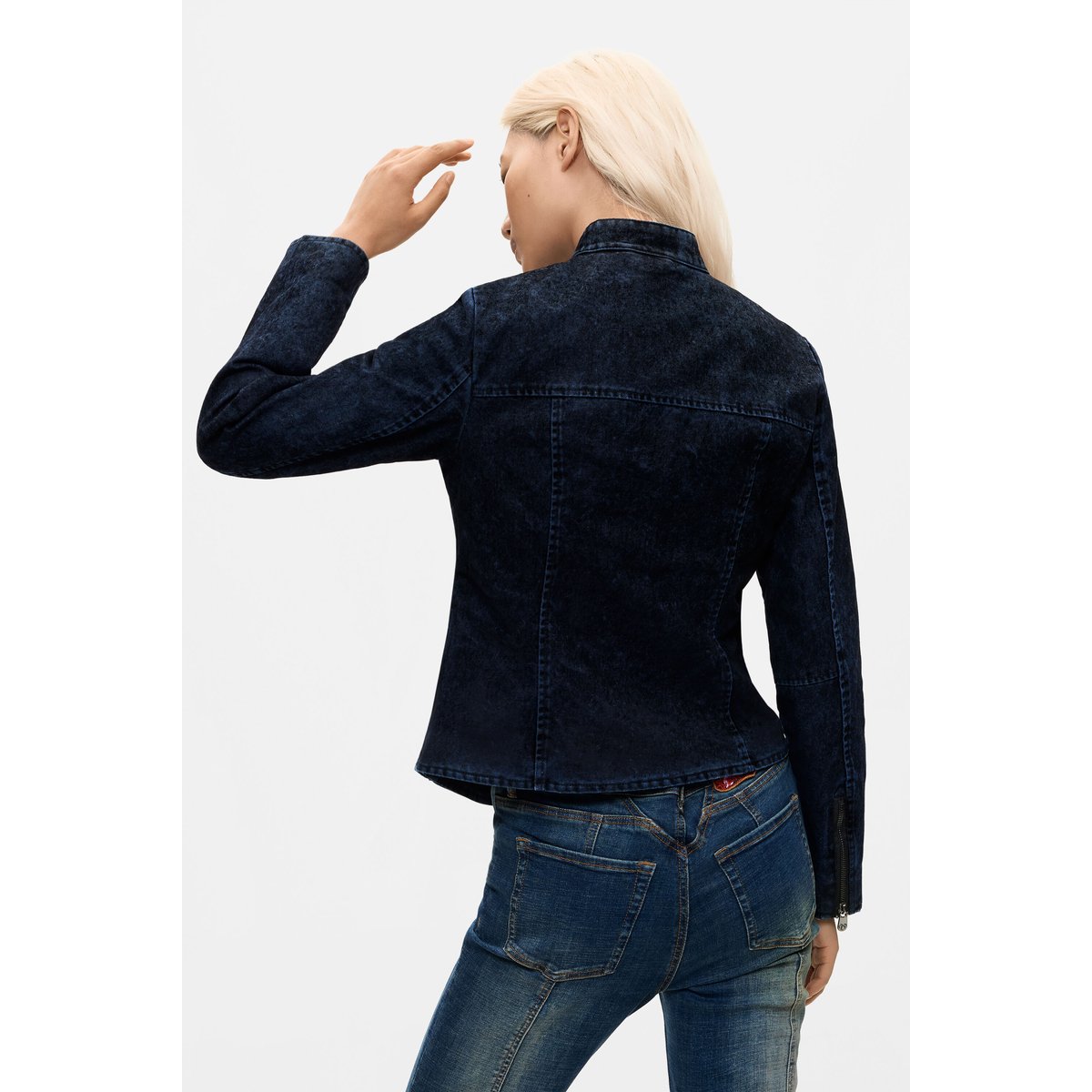 Blouson 100 % coton noir, DESIGUAL