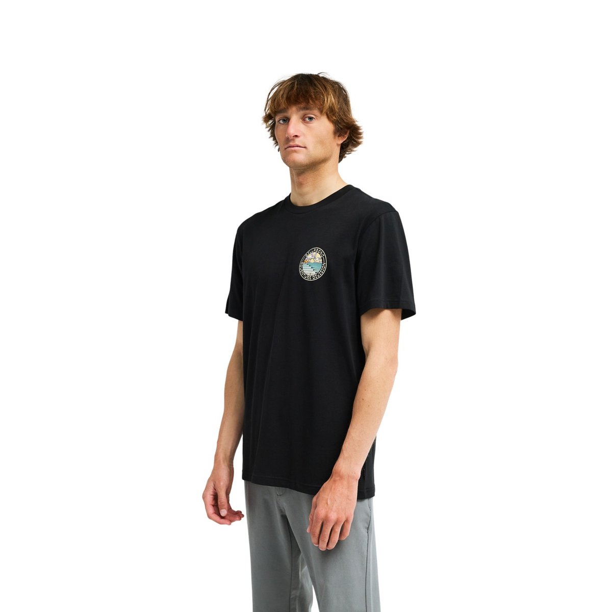 T shirt manches courtes ROCKIES noir black, BILLABONG
