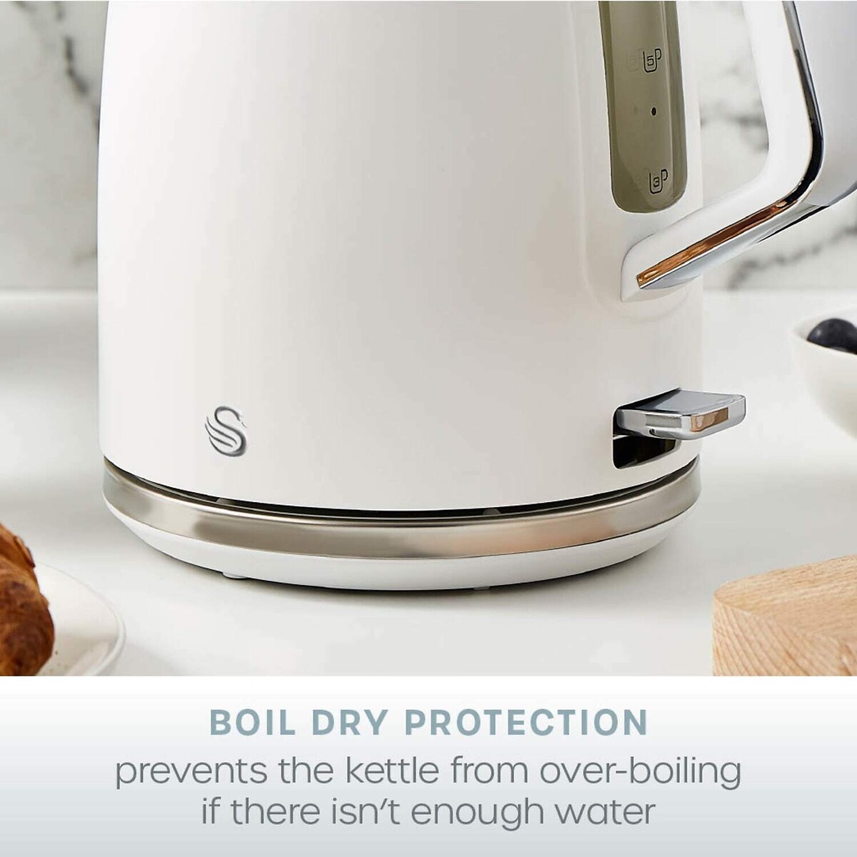 Serenity 1.7L Kettle - SK14017 white, SWAN