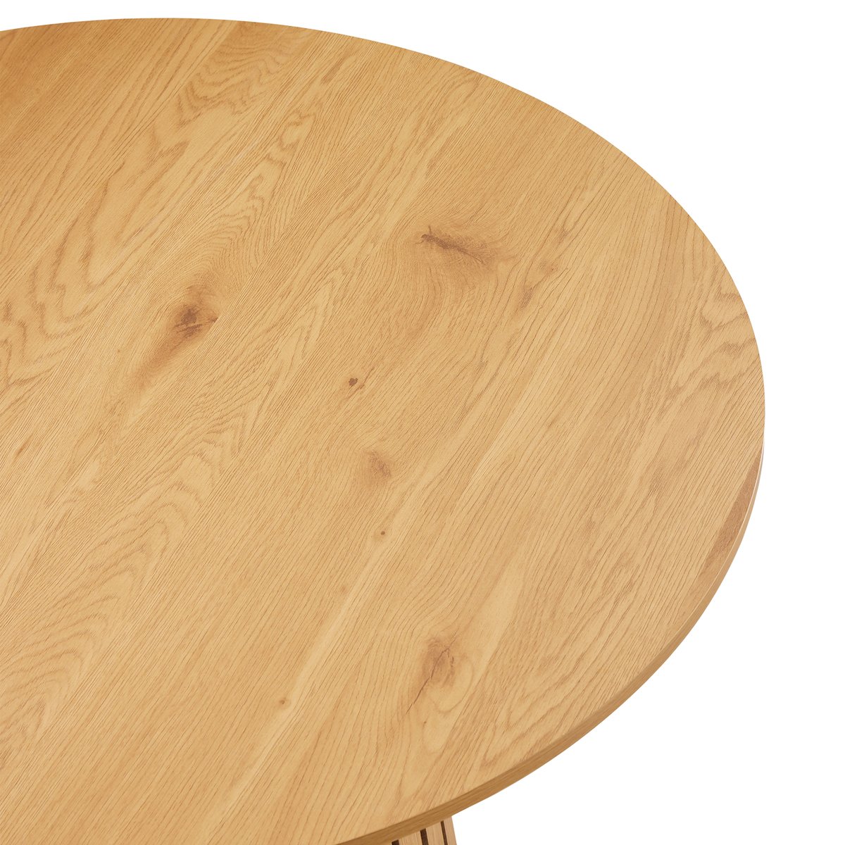Table à manger en bois clair, ronde, LIV bois clair, HAPPY GARDEN