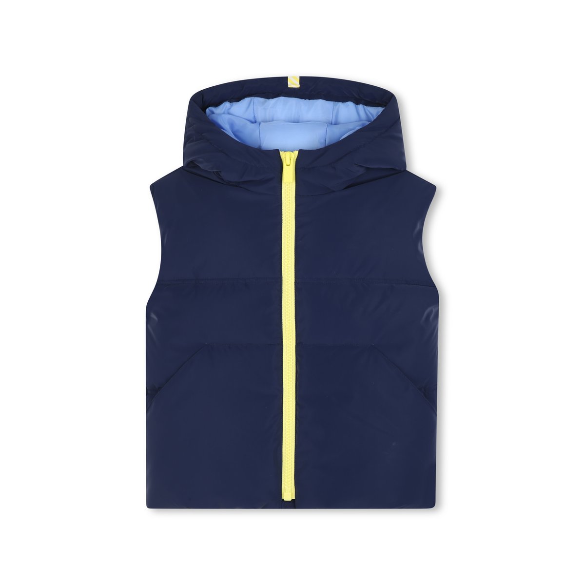 Veste en duvet sans manches indigo blue, BILLIEBLUSH