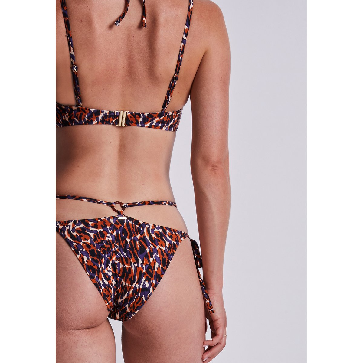 Culotte de maillot de bain taille basse Fierce Spirit terracota, AUBADE
