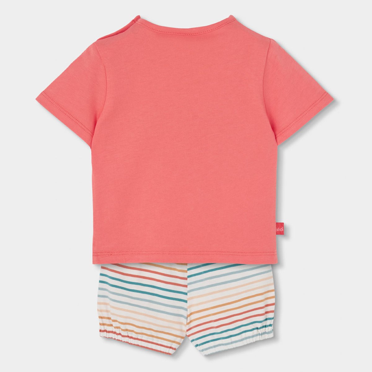 Esemble pour bébé en coton orange, BOBOLI