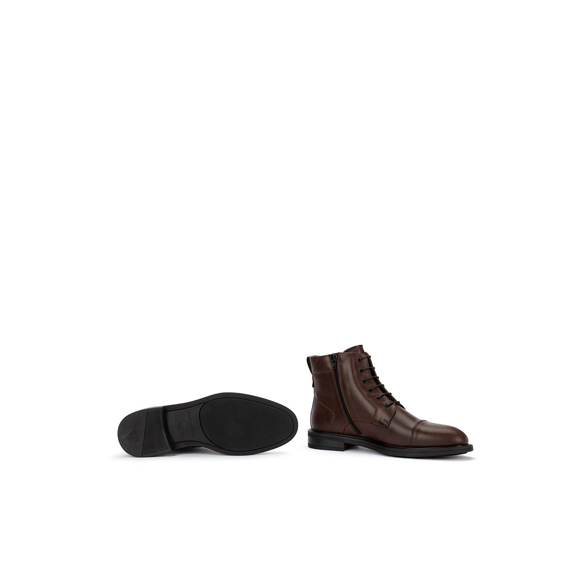 Bottines cuir Albany olmo, MARTINELLI