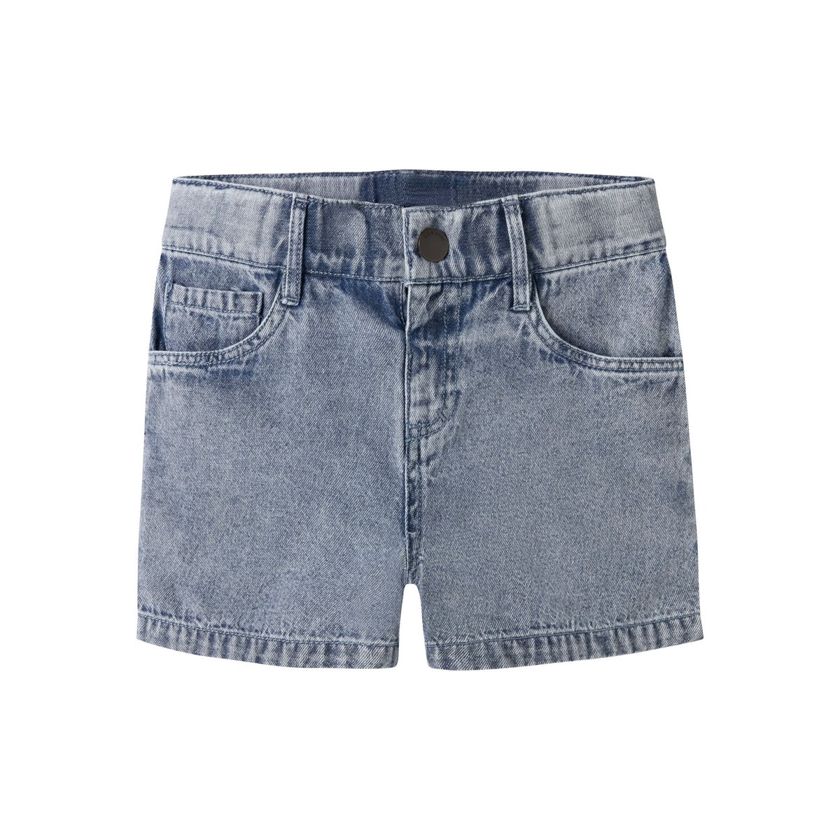 Short medium blue denim, NAME IT