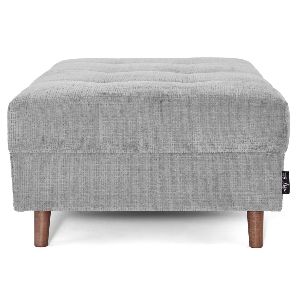 Pouf - RUNE gris, BEST MOBILIER