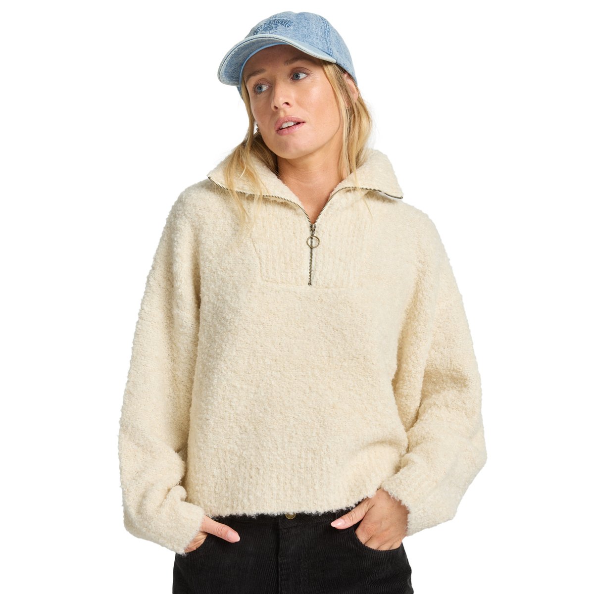 Sweat à capuche LOST HEAVEN blanc whitecap, BILLABONG