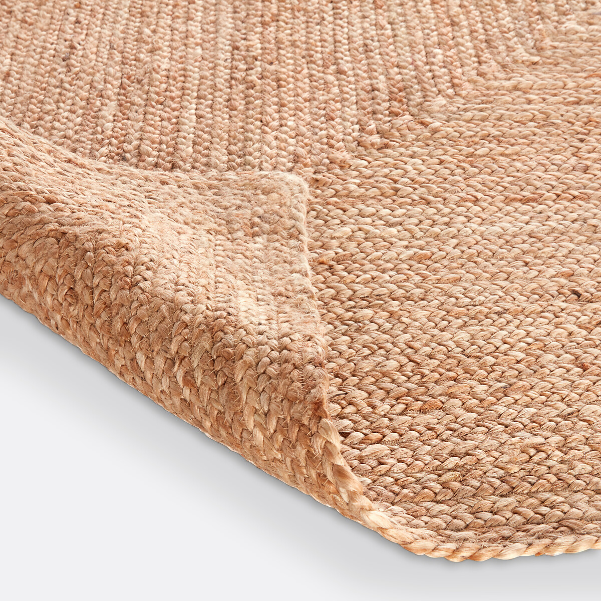 Tapis jute carré, Aftas naturel, LA REDOUTE INTERIEURS