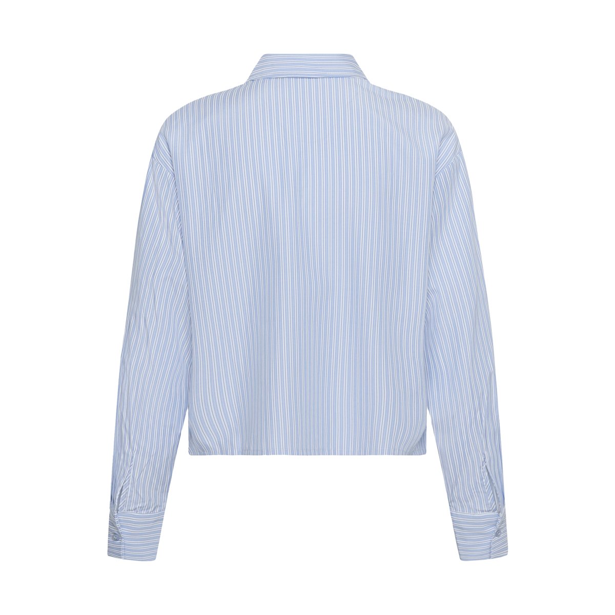 Chemise à manches longues bleu blanc cashmere blue/white stripe, KAFFE