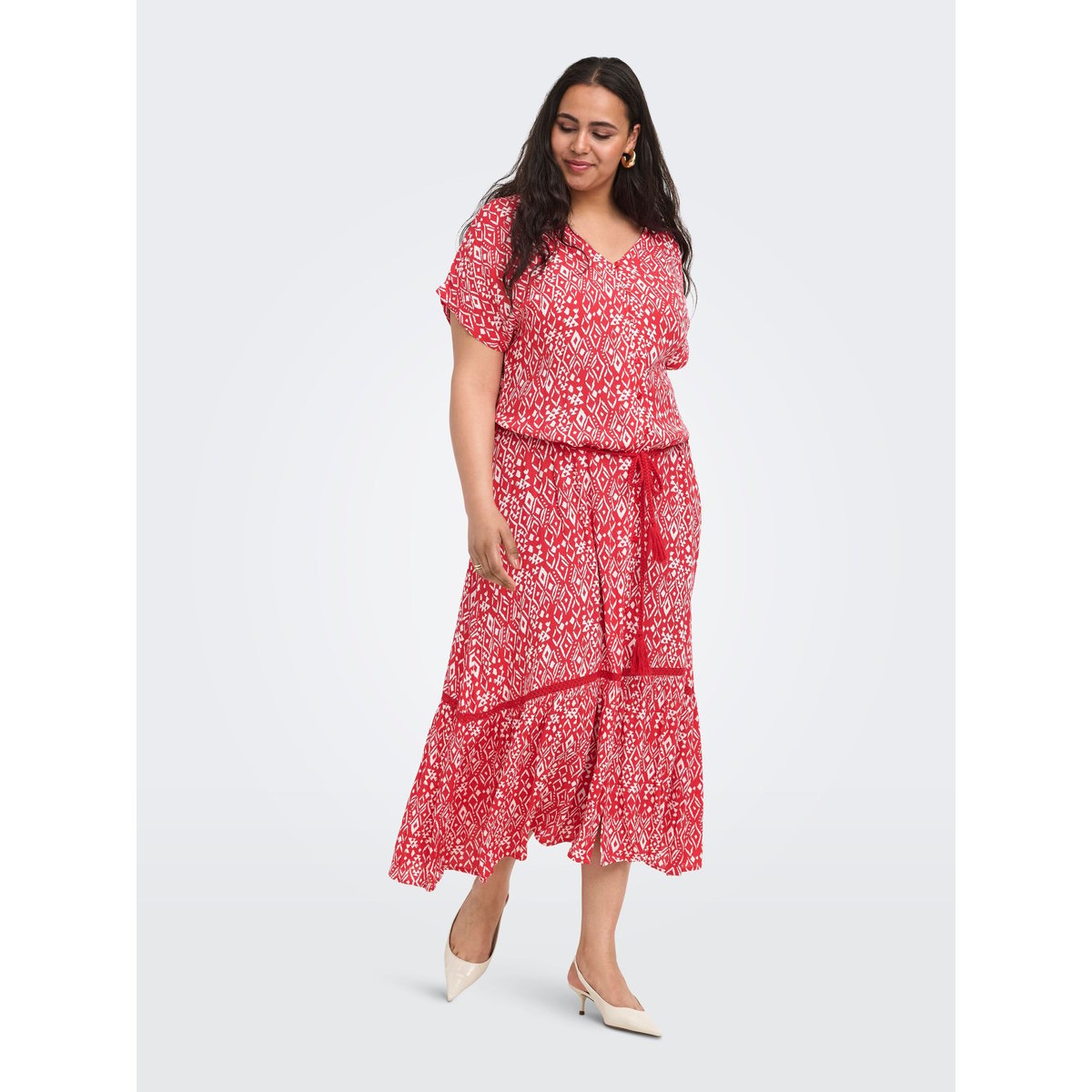 Robe poinsettia, ONLY CARMAKOMA