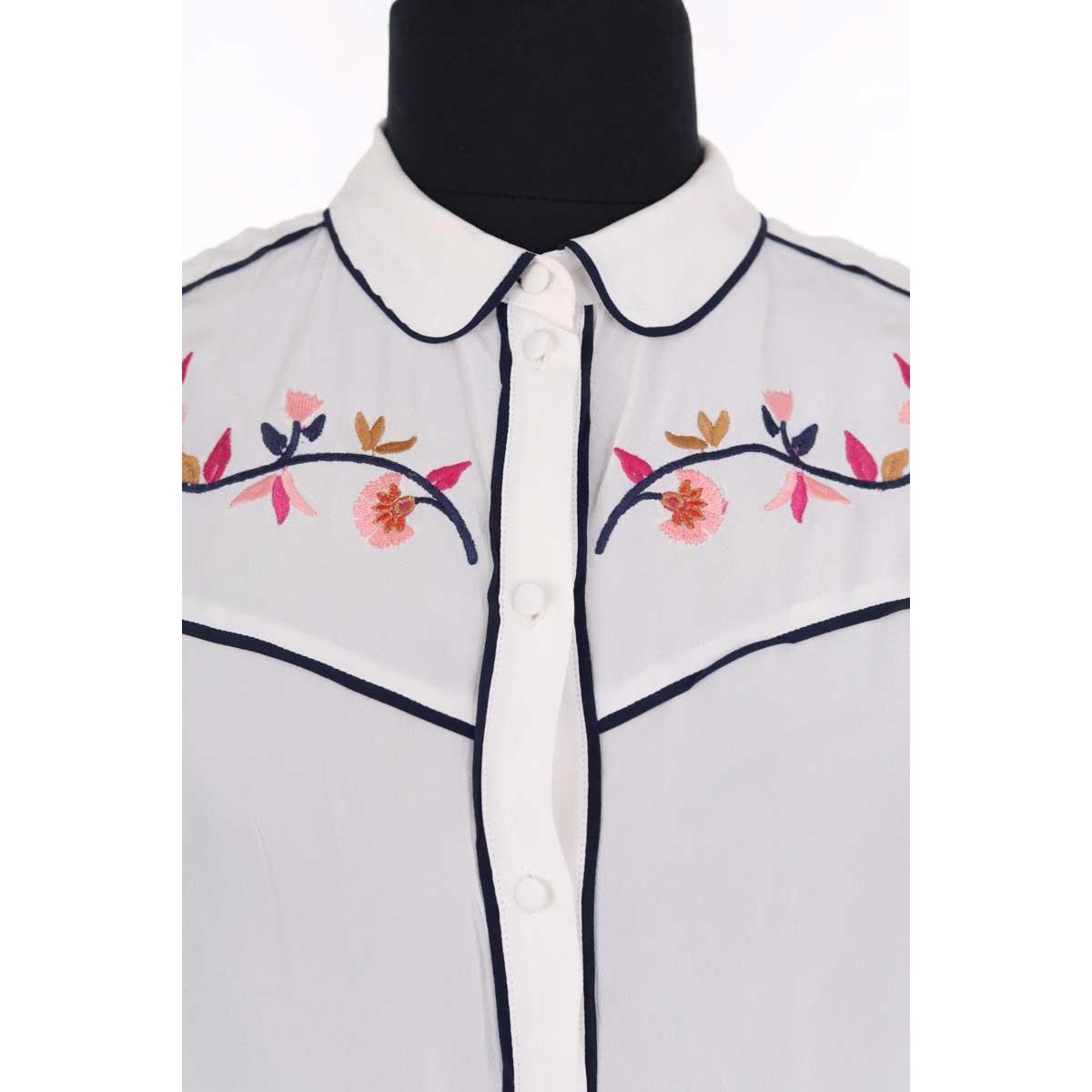 Chemise - Très Bon État blanc, SEZANE