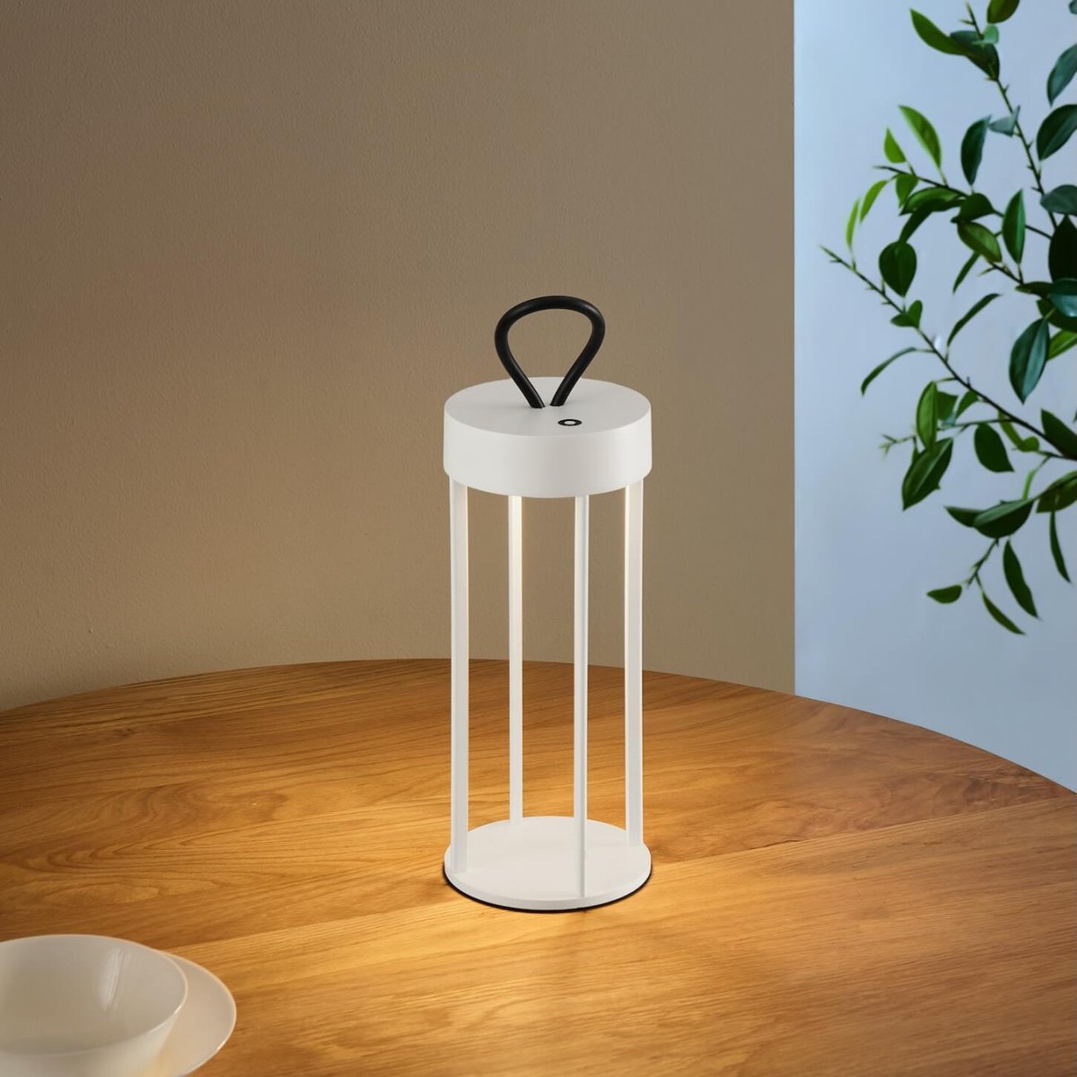 Lanterne LED nomade tactile - ASTRÉA blanc, KOSILUM