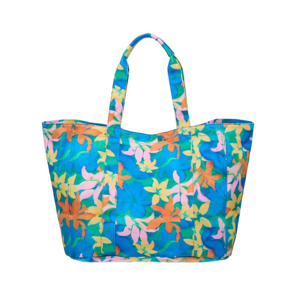 Tote bag PLAYA DEL SOL bleu agua flores, BILLABONG