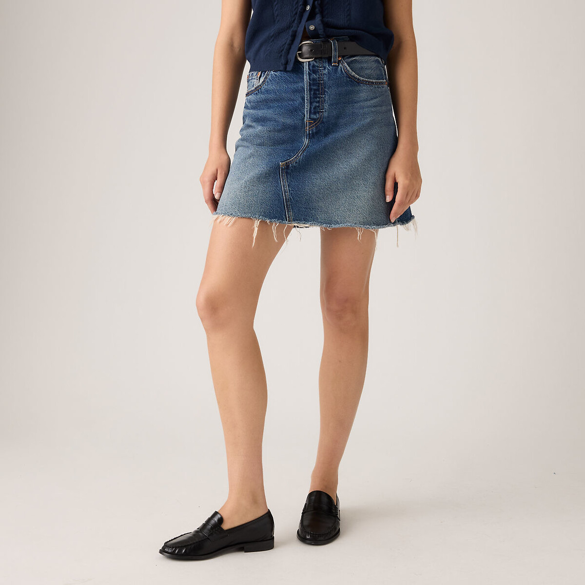 Jupe courte denim free lunch, LEVI'S