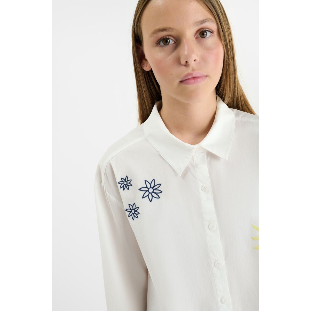 Chemise ROUKIGI white, LE TEMPS DES CERISES