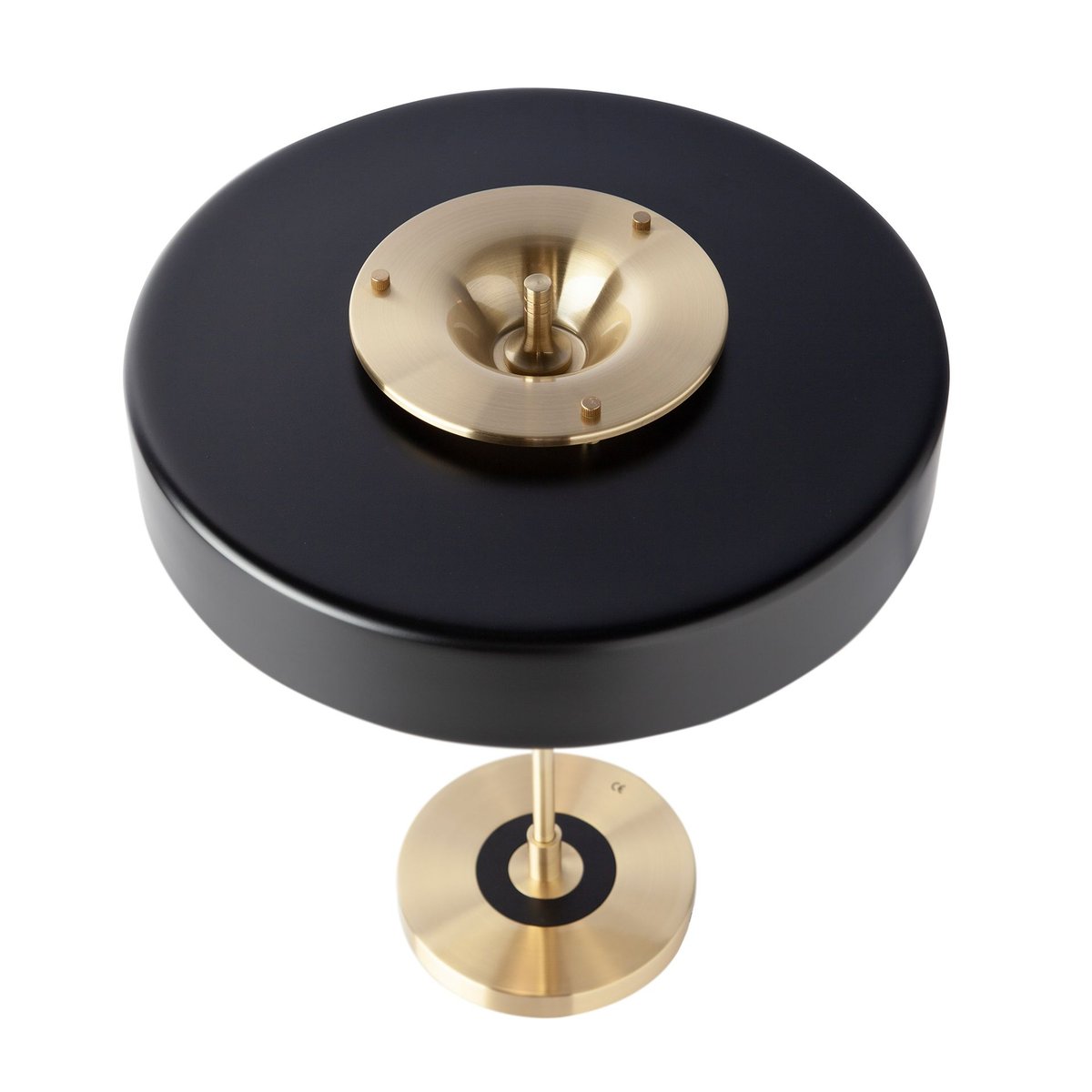 Lampe de bureau en aluminium et aluminium noir | or, ANGEL CERDA