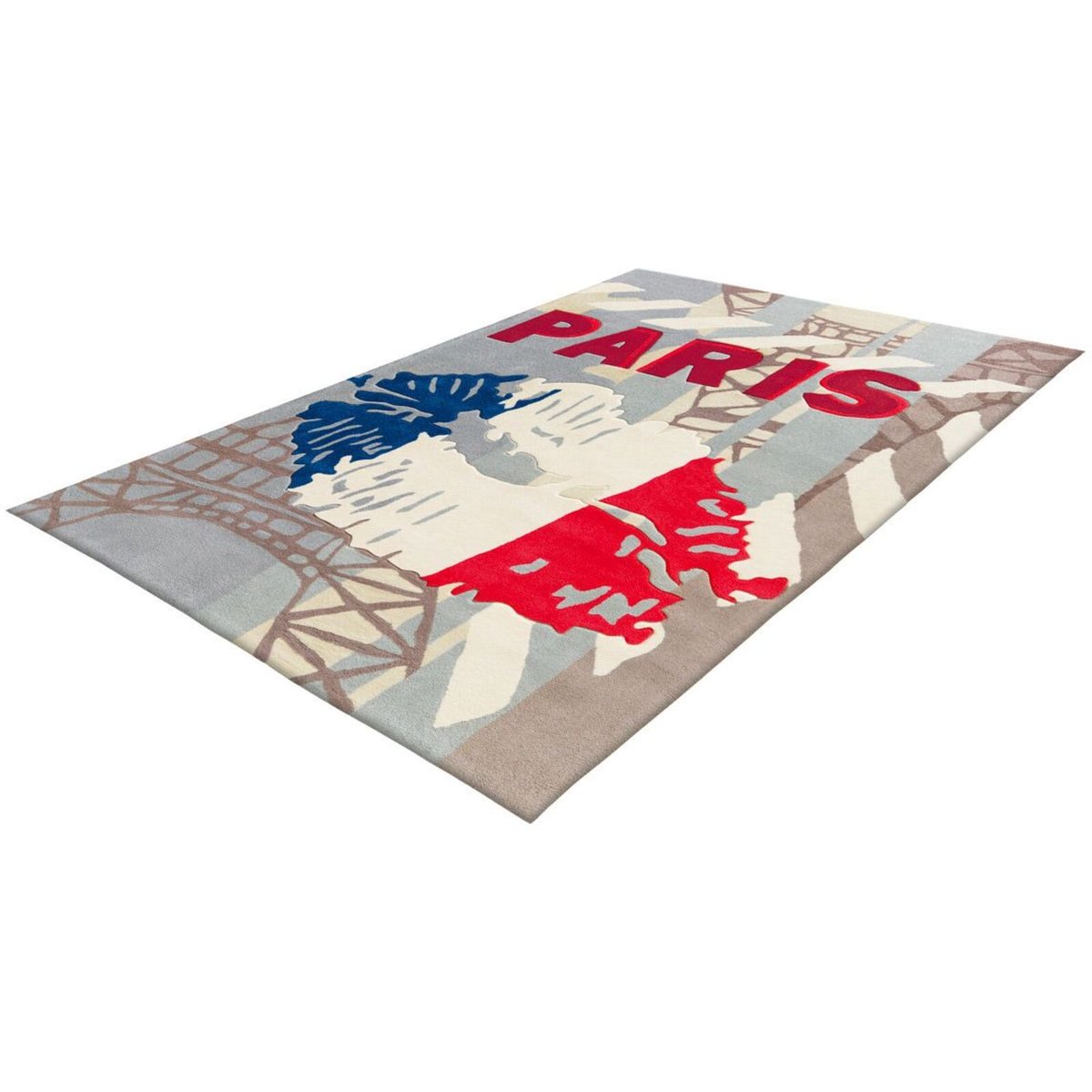 Tapis tissé rectangulaire, Joy multicolore, ARTE ESPINA