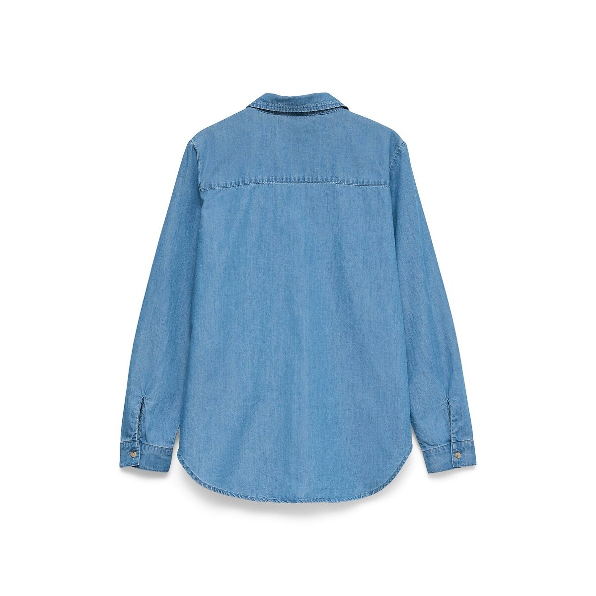 Chemise en denim denim bleu, VERO MODA