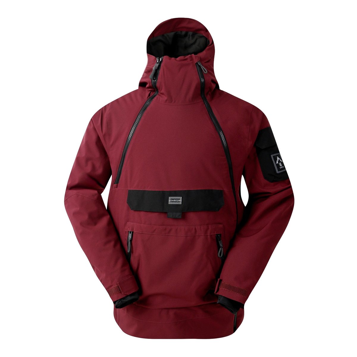 Blouson de ski à enfiler T-BAR rouge amarante, DARE 2B