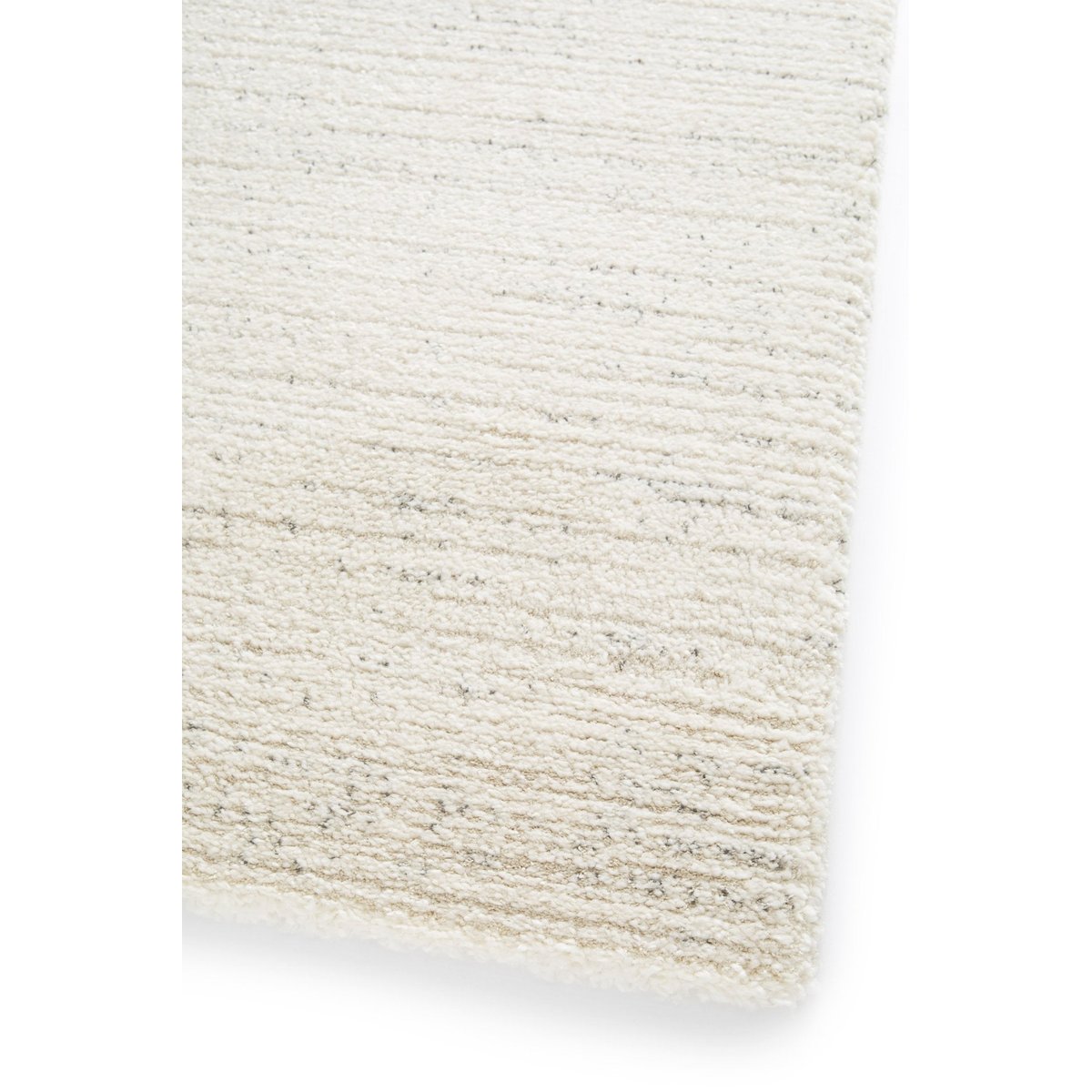 Tapis intérieur doux en polyester recyclé design VAIL beige sable, AFK LIVING