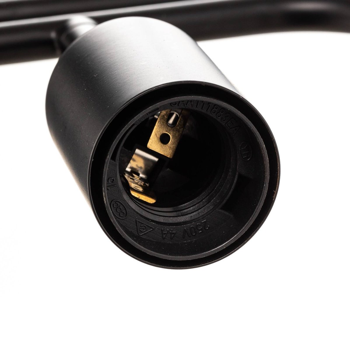 Suspension en métal design, Tornike noir mat, LUCANDE