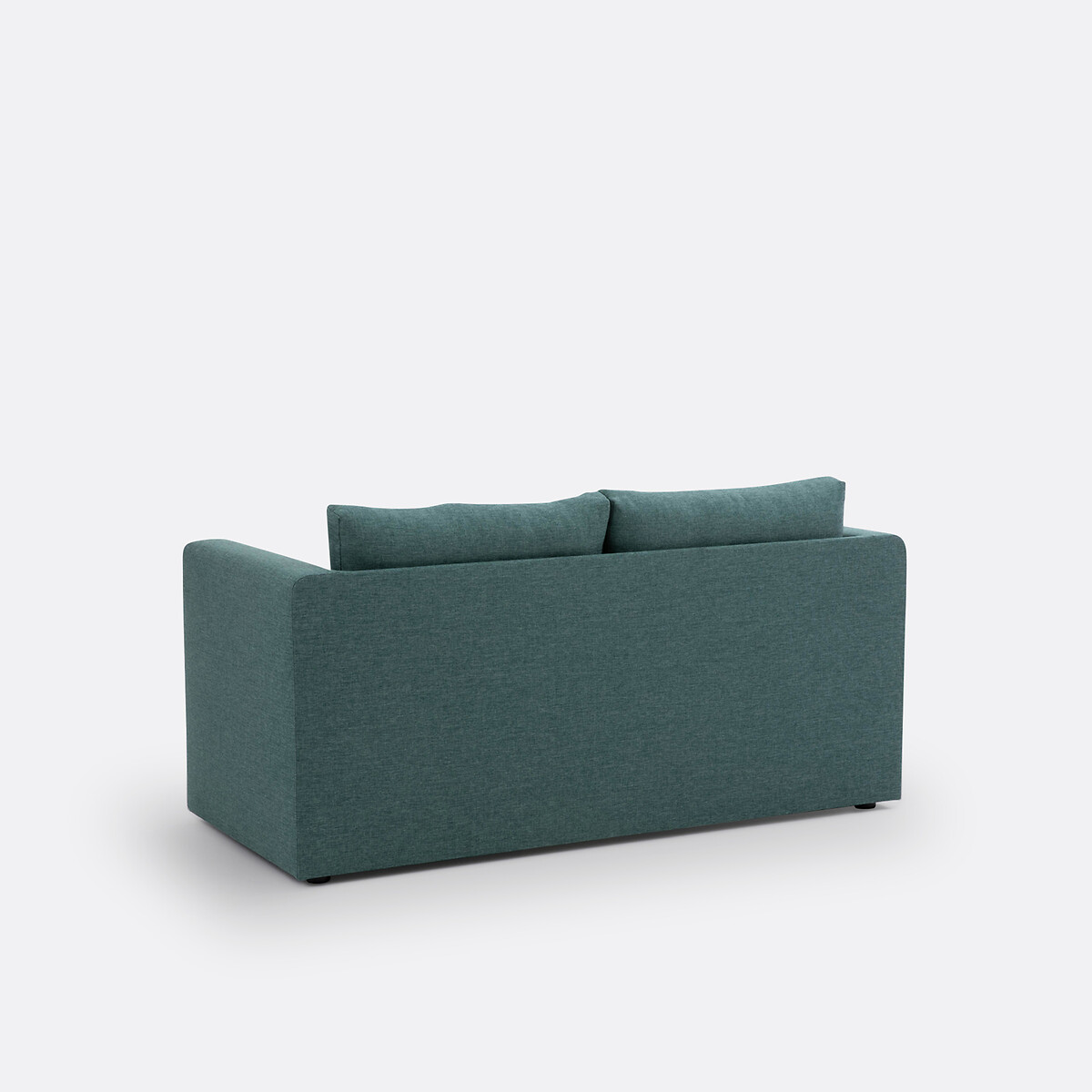 Sofá-cama, tecido texturizado, 2 lugares, Udel verde eucalipto, SO'HOME
