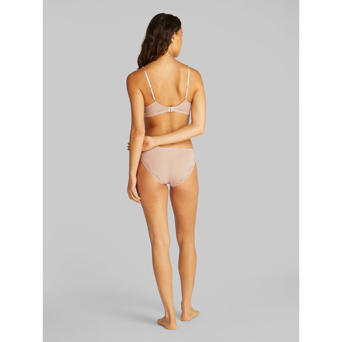 Soutien-gorge corbeille Soft Sheer Lace beige, CALVIN KLEIN UNDERWEAR