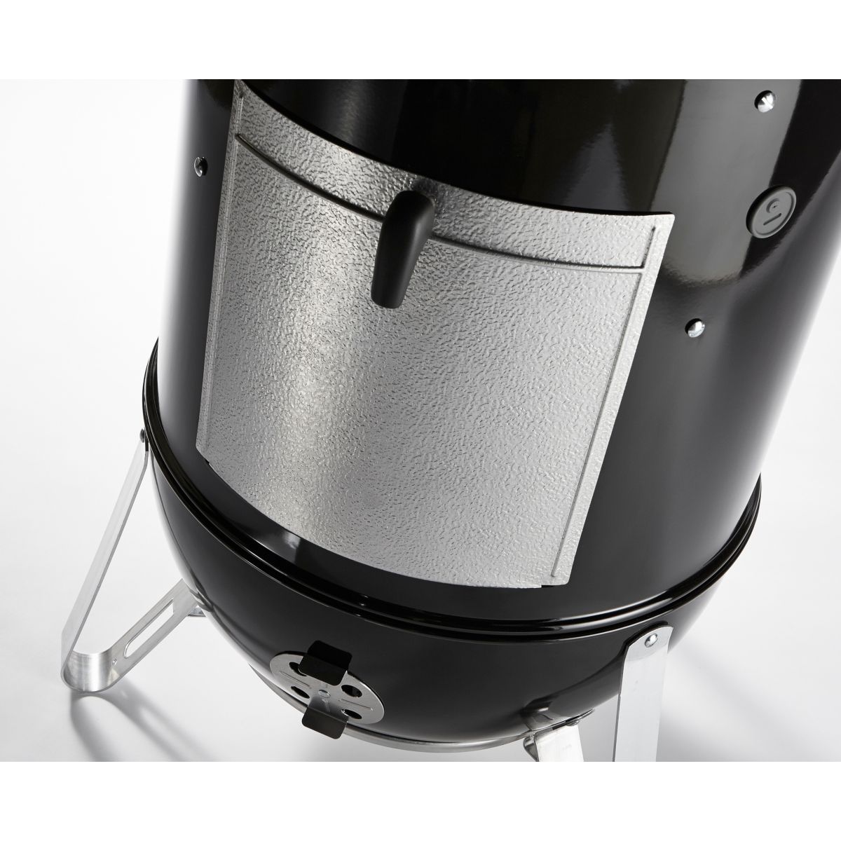 Fumoir Smokey Mountain Cooker black sur pieds 47 cm couleur unique, WEBER