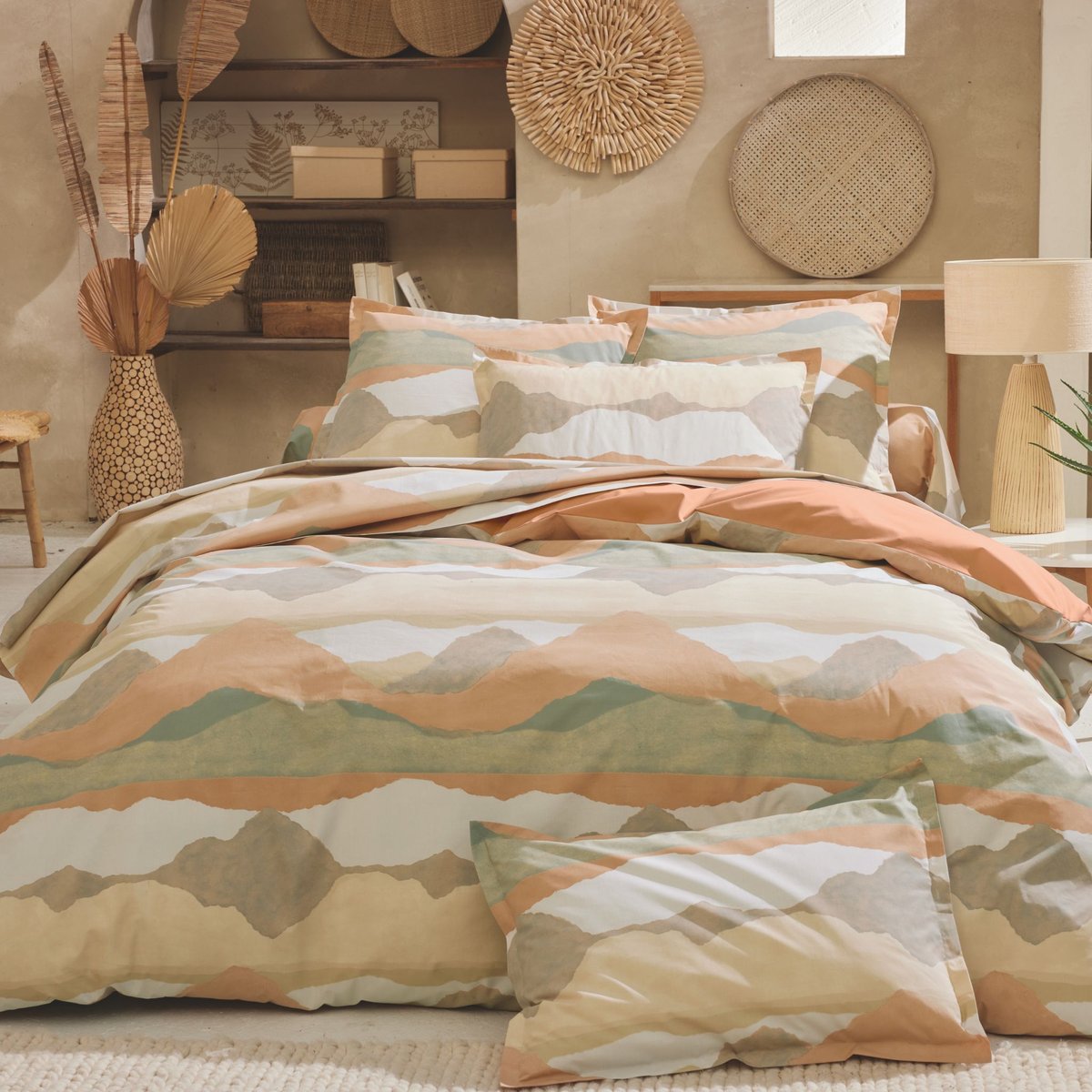 Parure de lit Land Craie beige, TRADILINGE