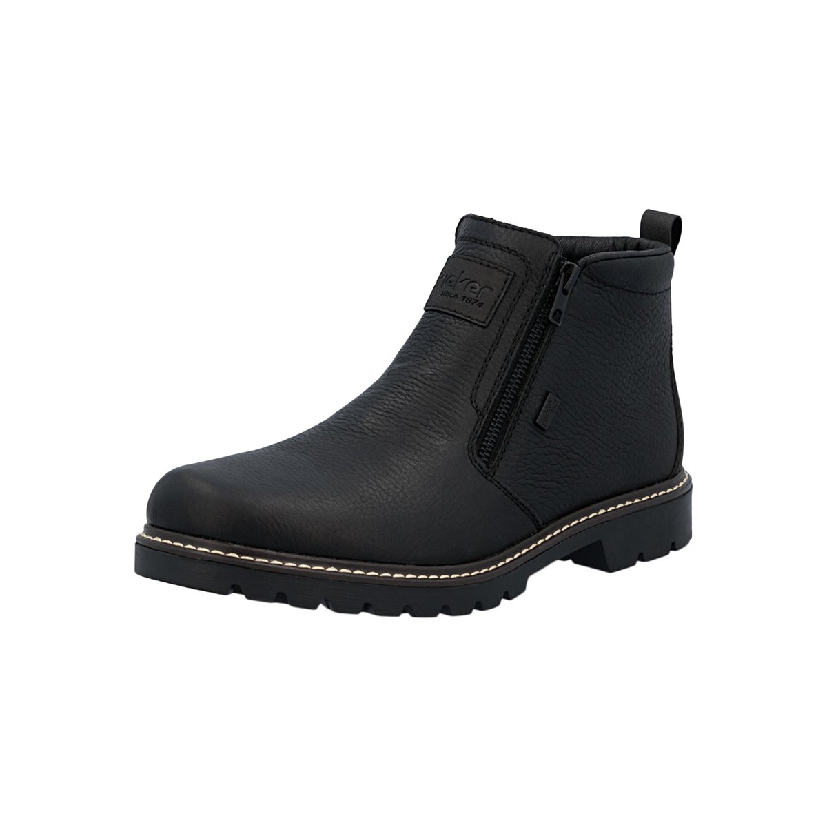 Boot Cuir Michigan noir, RIEKER