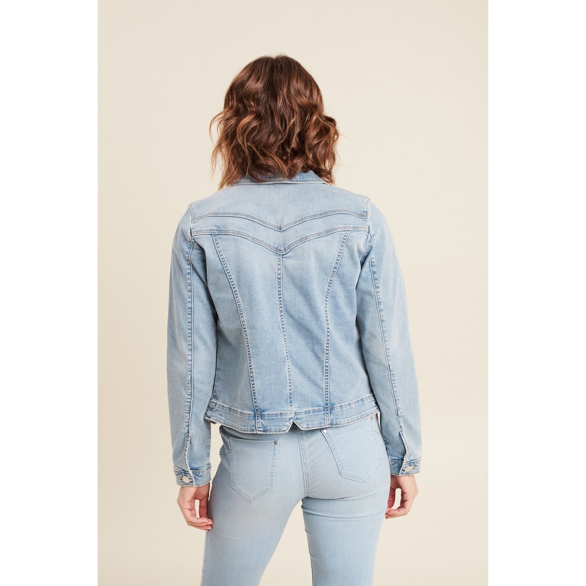Blouson en jean denim baby bleu, BREAL